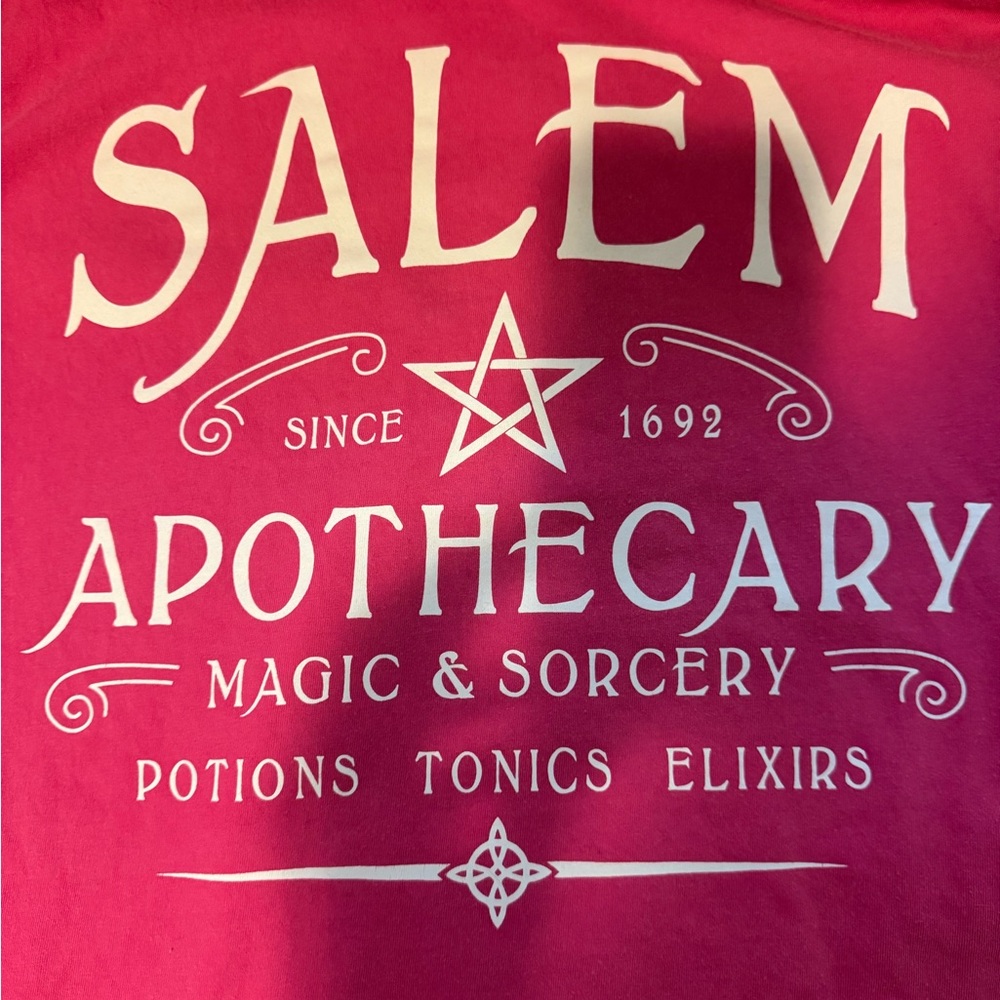 Salem Apothecary Pink Graphic Tee